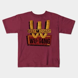 EAST COAST WU-TANG THRU VINTAGE Kids T-Shirt